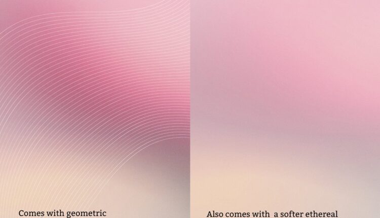 بک گراند گرادینت با خط   Fresco Mist Gradient Background