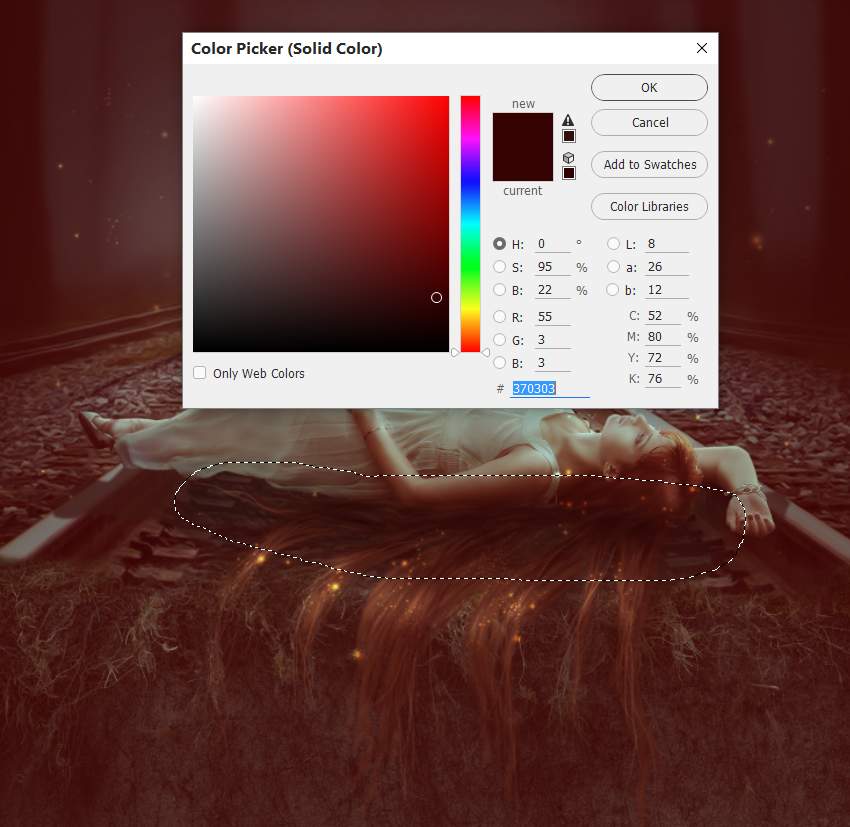 آموزش ساخت عکسی از یک پروانه جادویی در فتوشاپ پروانه جادویی