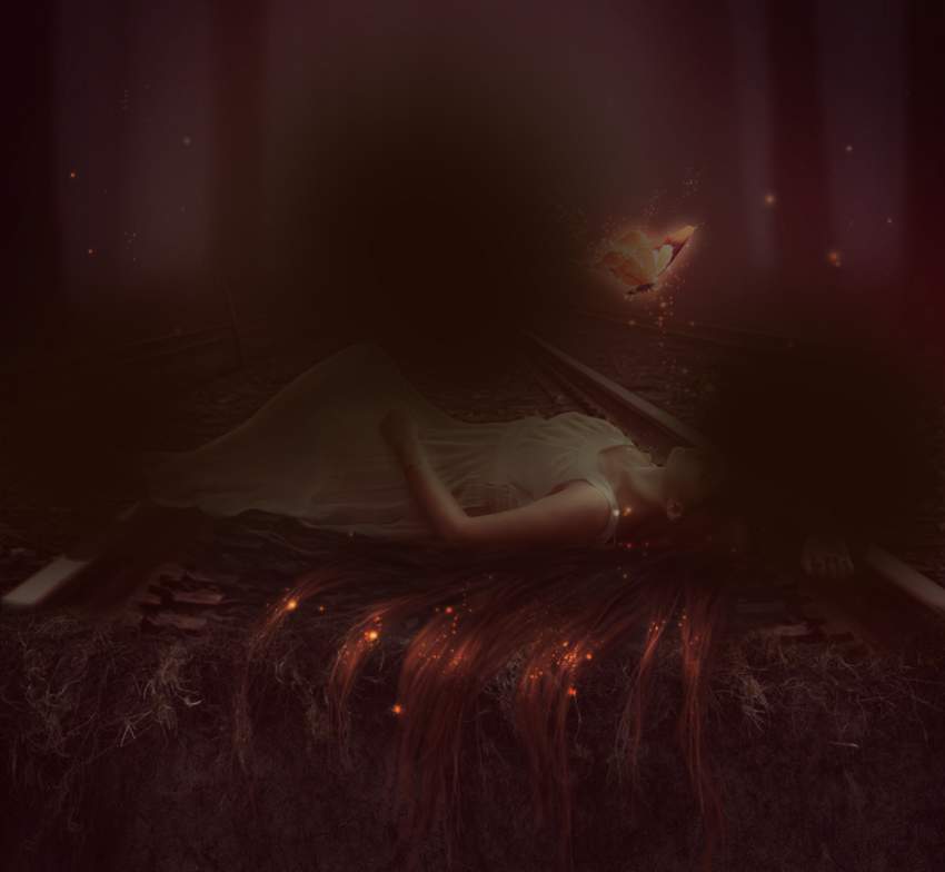 آموزش ساخت عکسی از یک پروانه جادویی در فتوشاپ پروانه جادویی