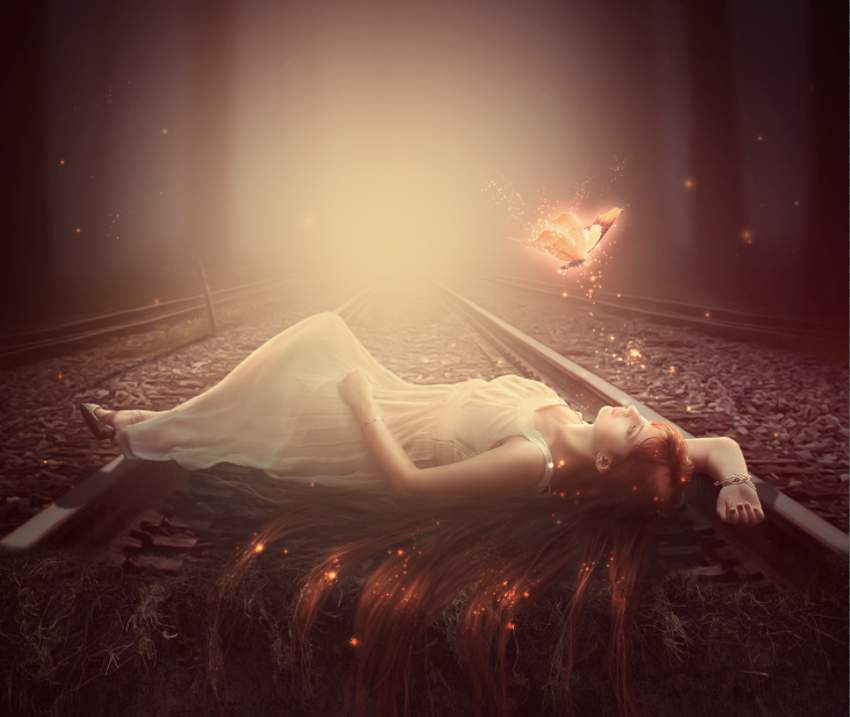 آموزش ساخت عکسی از یک پروانه جادویی در فتوشاپ پروانه جادویی