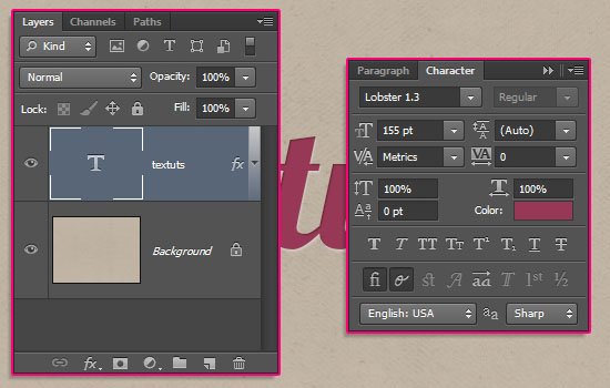 تغییر سایز لایه