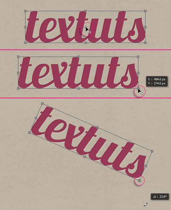 تغییر سایز لایه