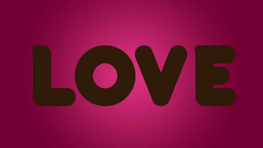 آموزش تایپوگرافی روز ولنتاین در فتوشاپ