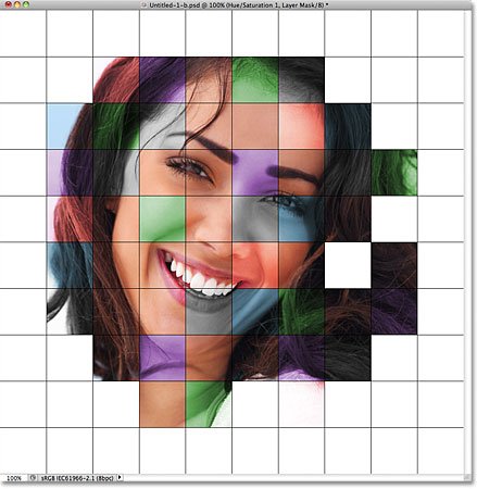 طراحی رنگ شبکهای در فتوشاپ رنگ شبکهای