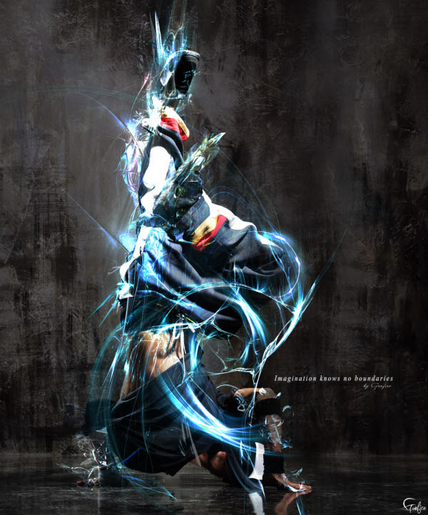 55 نمونه خلق افکت نورپردازی با استفاده از فتوشاپ