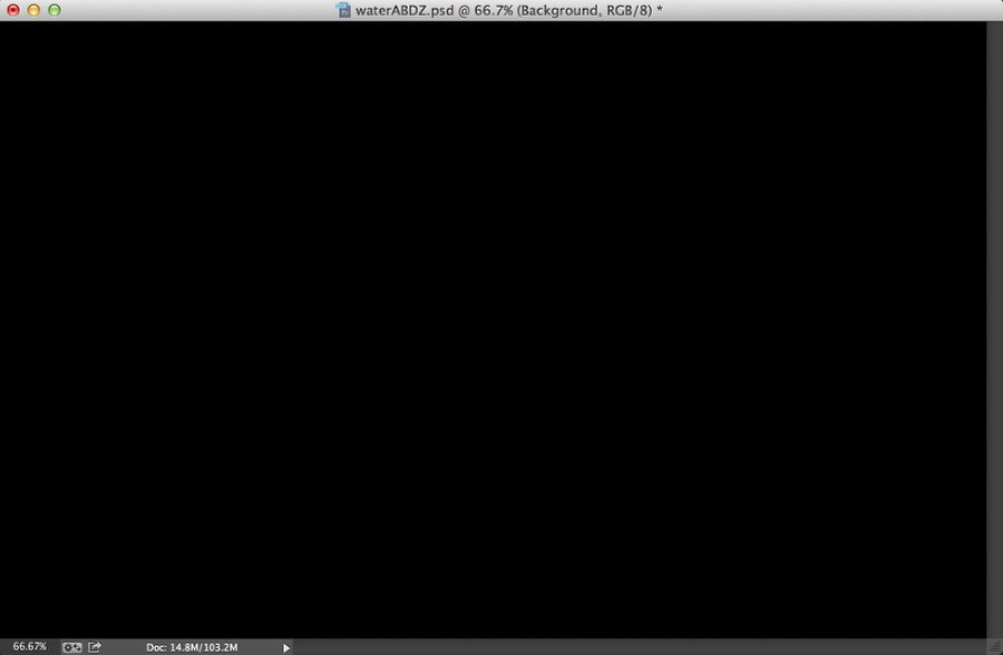 ایجاد یک اثر زیبا روی آب