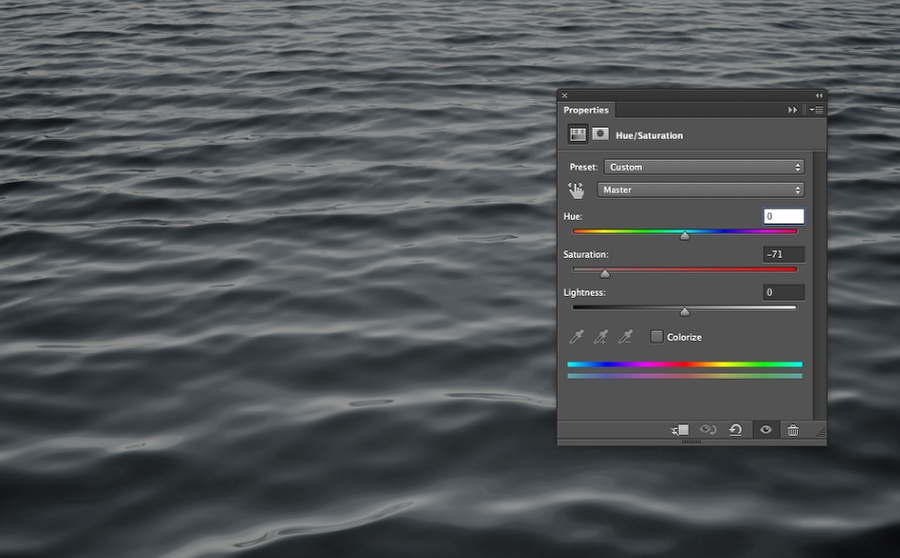 ایجاد یک اثر زیبا روی آب