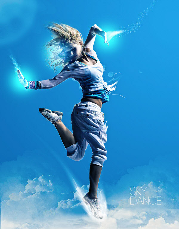 55 نمونه خلق افکت نورپردازی با استفاده از فتوشاپ