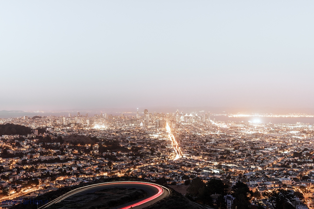 تصاویر مینیمال و آرامش بخش از سانفرانسیسکو و لس آنجلس مینیمال