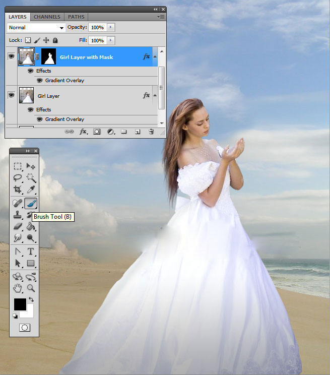 همه چیز درمورد لایه ماسک در فتوشاپ همه چیز درمورد لایه ماسک در فتوشاپ