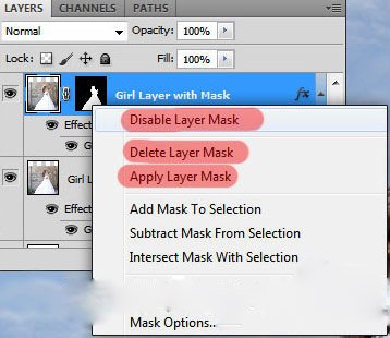 همه چیز درمورد لایه ماسک در فتوشاپ همه چیز درمورد لایه ماسک در فتوشاپ