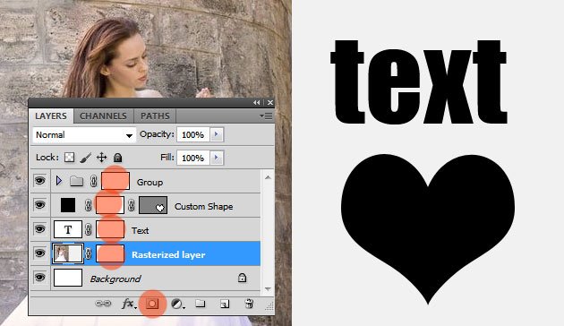 همه چیز درمورد لایه ماسک در فتوشاپ همه چیز درمورد لایه ماسک در فتوشاپ